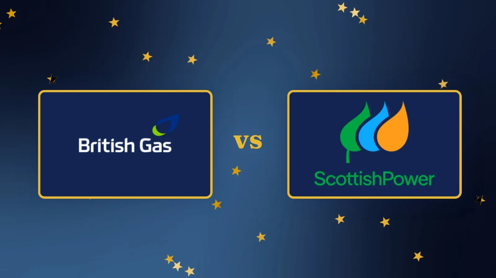 British Gas vs Scottish Power comparison, August 2026 — tariffs, reviews and service quality